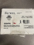 Rohl 2054PN Basket Mini Shaws Knob For Ceramic Sinks Polished Nickel. Fixed Price $50.00.