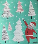 Now Designs Danica Ecologie Sponge Towel 'santa' 12"X10" Holiday Kitchen. Fixed Price $12.00.