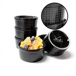 Yachi Black Ramekins 8OZ 4.15 Inch Set Of 6, Oven Safe Custard Cups, Side Dis.... Fixed Price $32.99.