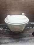 Ikea Salad Spinner Tokig White Bowl Double Lettuce Washer Serving. Fixed Price $8.67.