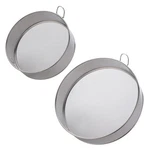 18/10 Stainless Steel Flour Sifter, Kitchen Cake Fine 80 Mesh Strainers.... Fixed Price $18.92.