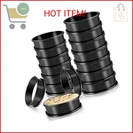 Richsc-pan Crumpet Rings, 16PACK Nonstick English Muffin Ring, Outer Diameter 4. Fixed Price $23.99.