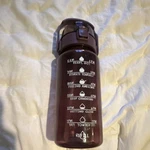 Mainstays 48 Oz Purple Water Bottle Flip Lock Lid Dishwasher Safe Plastic. Fixed Price $6.00.