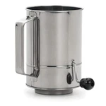 Rsvp International Endurance Stainless Steel Crank Style Flour Sifter, 5 Cup. Fixed Price $36.09.