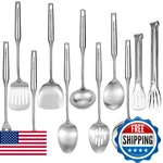 304 18/10 Stainless Steel 11-PC Kitchen Set Cooking. Fixed Price $75.99.
