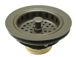 Kingston Brass KBS1005 Made Match Oil Rubbed Bronze 4-1/2" Basket Strainer. Fixed Price $44.93.