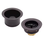 3-1/2 In. Twist Style Large Kitchen Basket Strainer With Extra-deep Disposal Fla. Fixed Price $77.83.