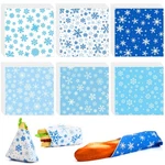 Reallnaive 600 Pcs Christmas Wax Paper Sheets 12 Inch Winter Snowflake Parc. Fixed Price $66.03.