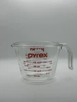 Pyrex 1 Cup Measuring Glass Microwave Dishwasher Safe Made Usa. Fixed Price $9.99.