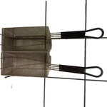 2X Restaurant Deep Fryer Baskets 13.25" 6.5" 5.75" Heavy Duty New. Fixed Price $50.00.