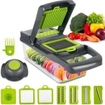 Vegetable Chopper Food With 1.5L Container Fruit Slicer Kitchen Tool. Fixed Price $21.91.