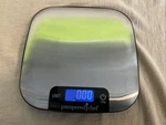Pampered Chef Digital Kitchen Scale 100271 Stainless Steel X8 Food Weight. Fixed Price $17.99.