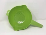 New Large 2 Quart Colander With Handle In Assorted Colors. Fixed Price $29.28.