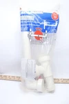 Keeney Insta-plumb Double Bowl Sink End Outlet Waste Kit Plastic 125-16QLK. Fixed Price $11.99.
