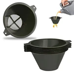 Worldity Paint Strainer, 100 Mm Plastic Filter With Fine Nylon Mesh, Reusable.... Fixed Price $13.97.