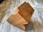 Ronco 30 Slot Wooden Knife Block. Fixed Price $34.98.