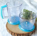 Wolfgang Puck Immersion Blender Wgp BIBC2020 Teal Replacement Part Large Base. Fixed Price $23.70.