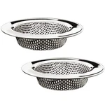 2PCS Stainless Steel Kitchen Sink Strainers 4.5 Inch Food Scraps Catcher. Fixed Price $14.87.