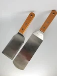 Metal Set Long Griddle For Teppanyaki Scraping & Flipping-nib. Fixed Price $18.78.