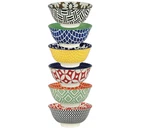 Certified International Soho 6-PC. 6.25-IN. Bowl Set, Multi New. Fixed Price $37.49.