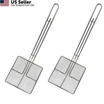 Cuisine Ready Wire Mesh Strainer With Long Handle 2-PACK Square, Silver. Fixed Price $42.35.