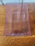 Mdesign Pink Stackable Storage Drawer 12"X8"X6" New. Fixed Price $19.99.