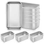 Teamfar 12PK Mini Loaf Pans, Stainless Steel Bread Baking 6.3X3.5IN. Fixed Price $62.68.
