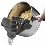 Silicone Strainer, Emptycolor Adjustable Clip For Pans, .... Fixed Price $16.61.