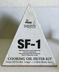 Vintage Cooking Oil Kit Funnel Screen Filters Empire Superb SF-1 New Nos. Fixed Price $49.99.
