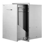 Steel Trash Drawer Slide Out 19.7WX29H With Bag Fixing Ring. Fixed Price $238.99.
