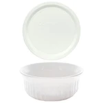 Corningware FS16 16OZ Round French White Casserole Dish W/ F-16 Pl. Fixed Price $34.99.