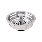 PLB22007 Evertechpro Kitchen Sink Drain Basket Stainless Steel Flat Bottom 3-1/2. Fixed Price $11.99.