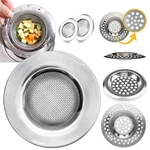 Kitchen Sink Stainless Steel Filter Sewer Meshes Strainers Bathroom Floor. Fixed Price $6.99.
