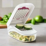 Oxo Vegetable Chopper With Easy Pour Opening. Fixed Price $31.56.