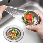 300 Pack Kitchen Sink Strainer Mesh Bags Anti-clogging Disposable White. Fixed Price $9.99.