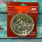 Ace Strainer Basket Twist 'n Lock Kitchen Chrome Stainless, New. Fixed Price $27.88.