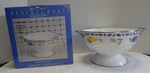 Pfaltzgraff Summer Garden 3 Quart Colander Porcelain Enamel On Steel New Box. Fixed Price $19.99.