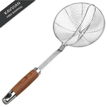 Chefbee 5.3" Spider Strainer Skimmer Spoon With Handle, 5.3IN, Silver. Fixed Price $11.45.