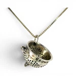 Sterling Silver Colander Bowl Pendant For Necklace Pasta Chef Cook Kitchen Gift. Fixed Price $48.00.