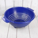 Vintage Arrow Usa Made Large 12" Blue Plastic Colander Strainer. Fixed Price $19.99.