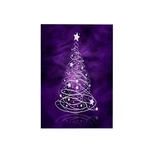 3DROSE Sparkling Christmas Tree Purple Holiday Towel 15X22 Multicolor. Fixed Price $13.99.