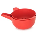 Ekobo Small Mixing Bowl Colander Set Tomato 60 Oz Bpa-free Eco-composite.... Fixed Price $55.29.