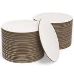Round, 25 Pack - 12 Inch, Cardboard, White, Disposable Tray, Cake.... Fixed Price $27.69.