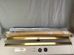 Neodrain Brushed Golden Shower Item ZA3-48-T02-GD 2IN1 Tile Scratched. Fixed Price $70.00.