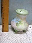Vintage Floral Hand Painted Blue/green Sugar Shaker Pedestal Home Decor. Fixed Price $15.99.