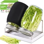 Boombamo Premium Sprouting Jar Kit 2PCS Large Wide Mouth 32 Ounces, Green. Fixed Price $48.64.