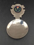 Vintage Milk Thistle Teapot Bag Caddy Holder Spoon E.p.o.b Made England. Fixed Price $32.99.