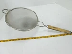 Adcraft 10" Strainer Wood Handle Single Mesh Commercial Kitchen Restaurant Gs. Fixed Price $14.99.