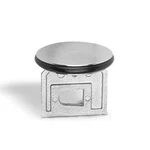 Twist Waste Drain Valve Plunger With Ring, Stopper For 3-TIER.... Fixed Price $33.87.