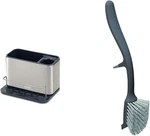 85112 Surface Sink Caddy Stainless Steel Sponge Holder Organizer Tidy Drains Wat. Fixed Price $38.91.